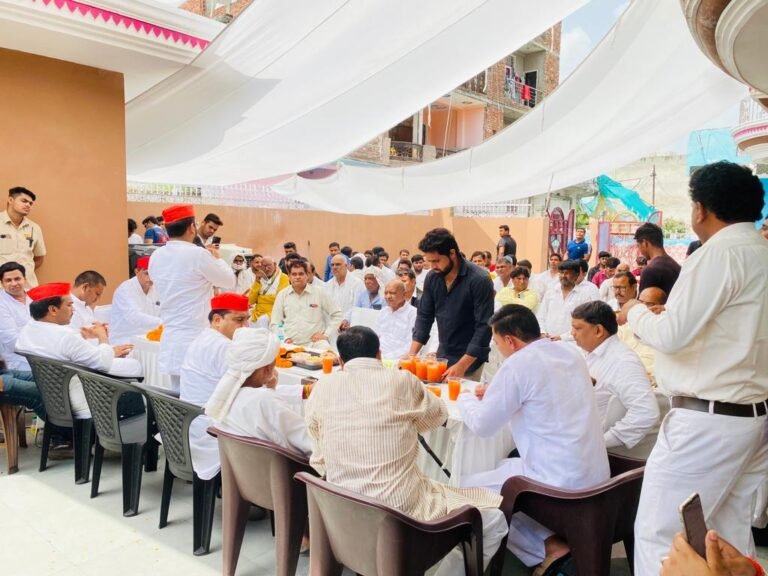 सुनील चौधरी का प्रदेश सचिव बनने पर नोएडा में  स्वागत समारोह