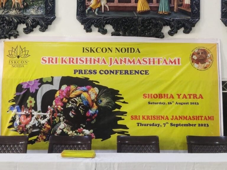 इस्कॉन मंदिर में पूरे सितम्बर माह  रहेगी कार्यक्रमों की धूम