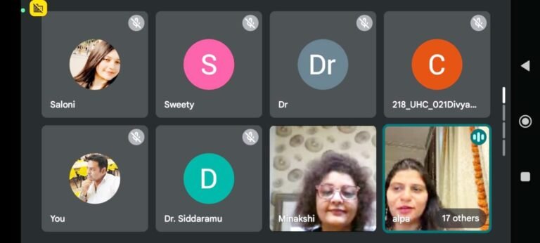 for लैंगिक समानता online workshop conducted