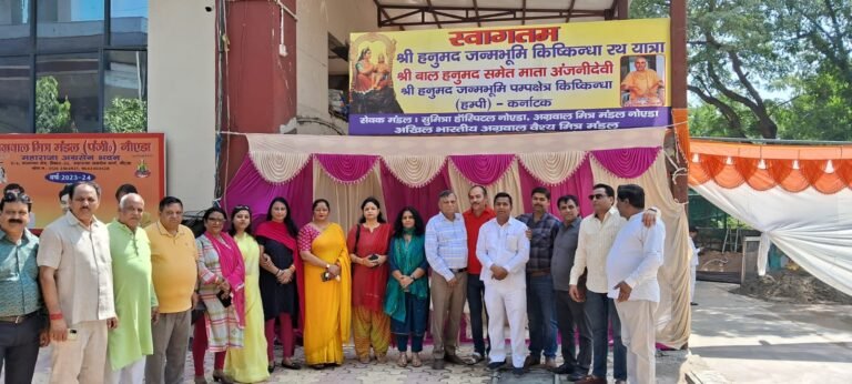 Swami Govindanand Saraswati ji की रथयात्रा