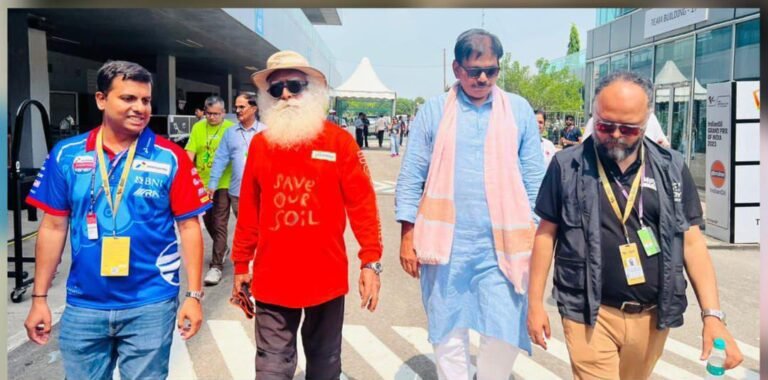 22 सितंबर 2023 को Sadhguru Maharaj जी ने मोटोजीपी रेसिंग इवेंट में पहुंचकर चलाई बाइक