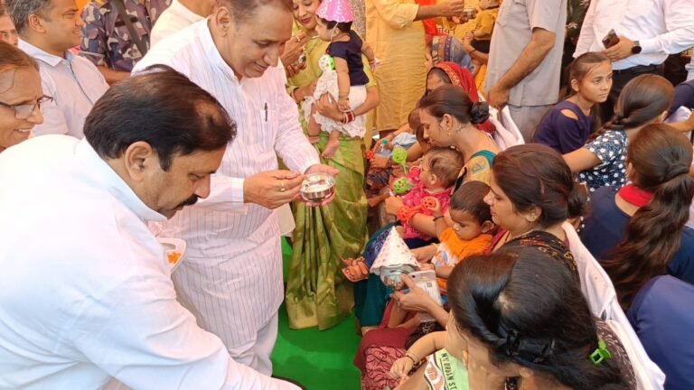 जनपद भर के Anganwadi Centers पर हुआ 1100 बच्चों का अन्नप्राशन