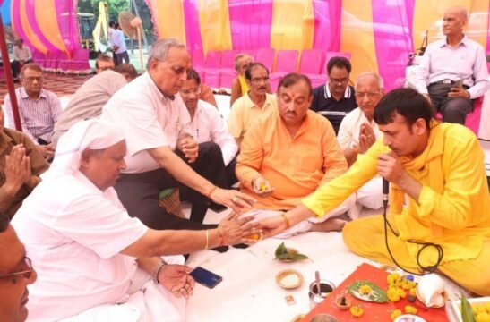 Ramlila Committee ने किया भूमिपूजन समारोह