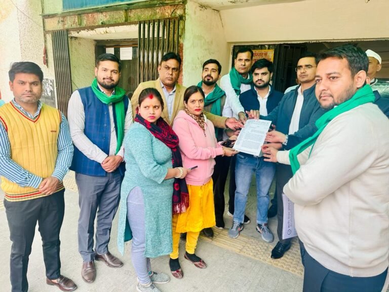 भाकियू मंच ने मुख्यमंत्री के नाम ज्ञापन दिया