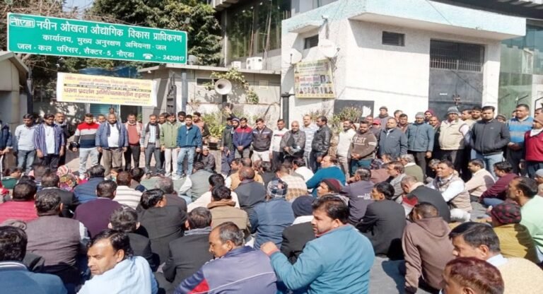 कर्मचारियों की मांगों का समाधान  ना होने पर होगा काम बंद : विनोद शर्मा