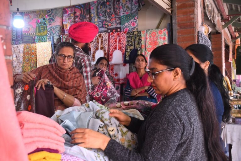 सरस मेले में सोमवार को 11वें दिन आकर्षण का केंद्र बने 29 राज्यों के उत्पाद