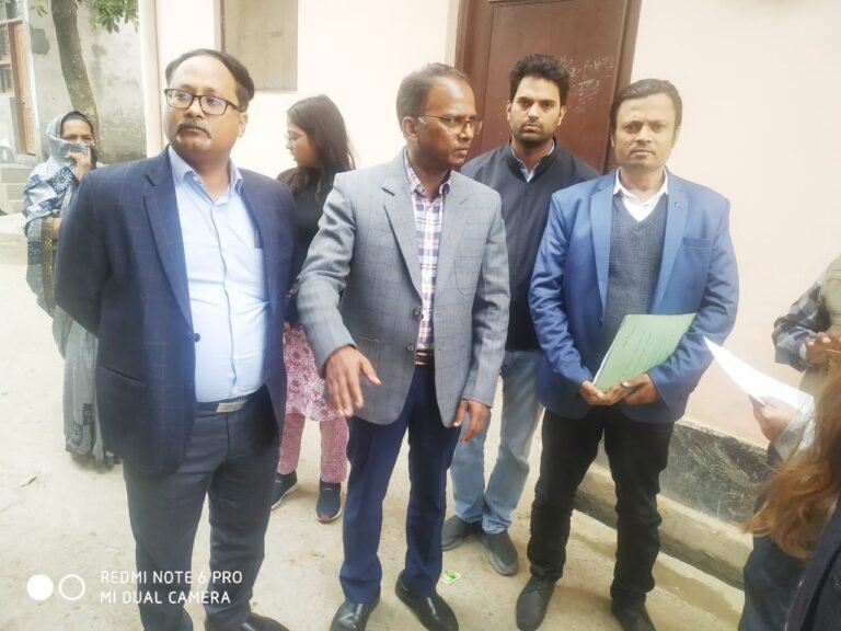 वेरिफिकेशन टीम ने किया टीबी मुक्त ग्राम पंचायतों का भौतिक सत्यापन