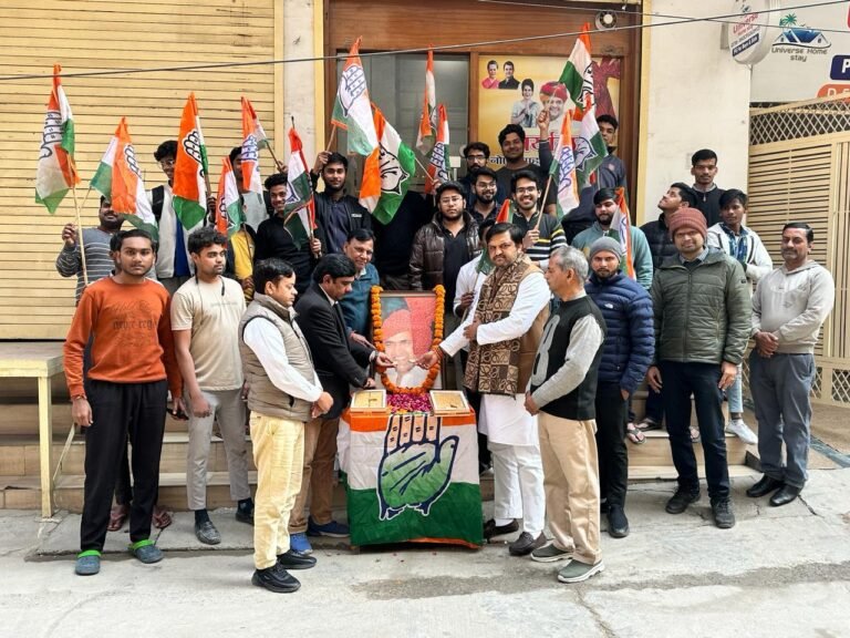 किसानों व मज़दूरो के सच्चे हितेषी थे स्वर्गीय श्री राजेश पायलट : रामकुमार तंवर