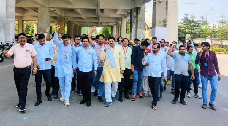 Corruption free india संगठन का authority पर हल्ला बोल प्रदर्शन