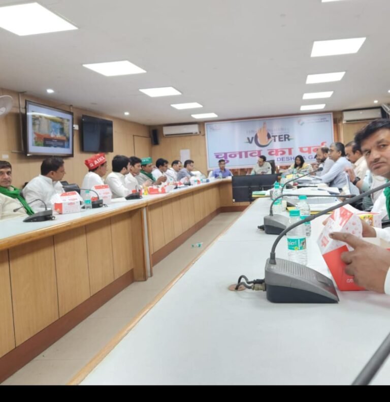 किसानों के मुद्दे पर किसानों और शासन की है पावर कमेटी की मीटिंग