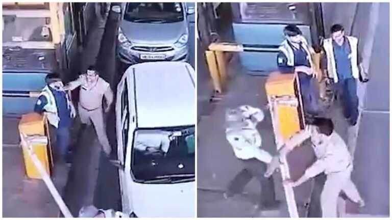 Dadri लुहारली toll plaza पर दरोगा की दबंगई