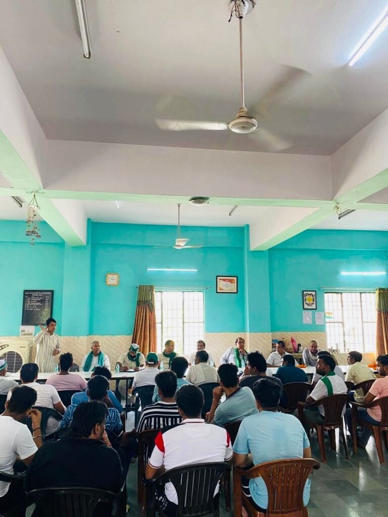 भारतीय किसान यूनियन भानु के नेतृत्व में निठारी गाँव में संगठन विस्तार हेतु बैठक का आयोजन