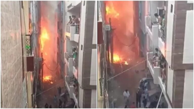 Noida अवैध रुप से चल रहे PG  में लगी आग, नियमों को ताक पर रखकर धडल्ले से चल रहे है