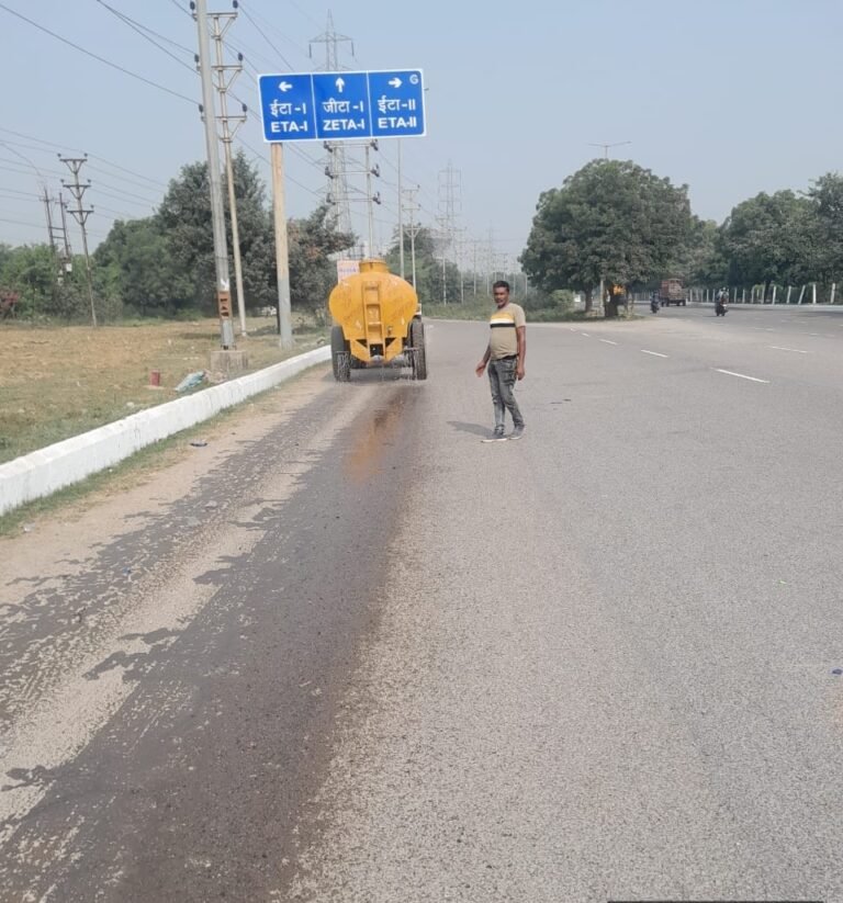 Greater noida में प्रदूषण नियंत्रित करने के लिए प्राधिकरण की मुहिम और तेज