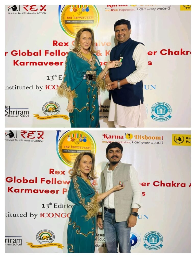 अंतर्राष्ट्रीय मंच पर चमके Noida के सितारे,रंजन तोमर और प्रिंस शर्मा को मिला संयुक्त राष्ट्र करमवीर चक्र सम्मान