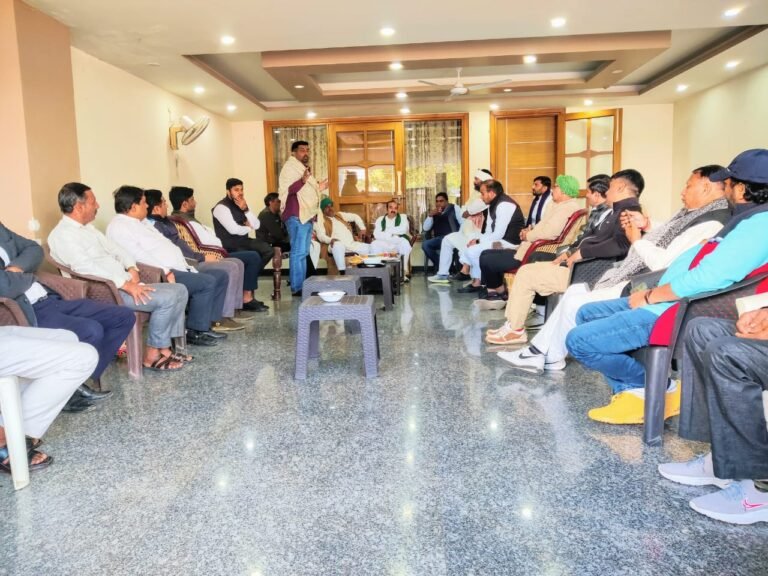 Greater noida जेल में बंद किसान नेताओं की  रिहाई को लेकर अहम बैठक