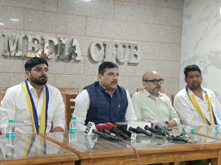 Noida आगामी 21 अप्रैल को आम आदमी पार्टी करेगी प्रदर्शन : संजय सिंह