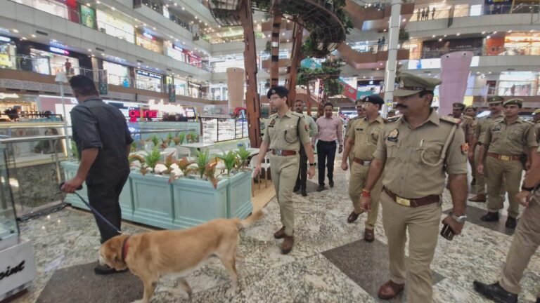मॉल NTPC नोएडा एयरपोर्ट मेट्रो स्टेशन पर MOCK DRILL का आयोजन
