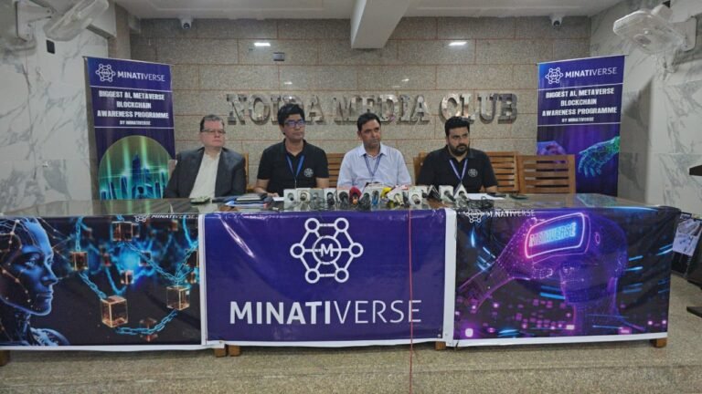 Noida डिजिटल क्रांति की शुरुआत मिनाटीवर्स ने लाँच की स्वदेशी ब्लॉकचैन तकनीक