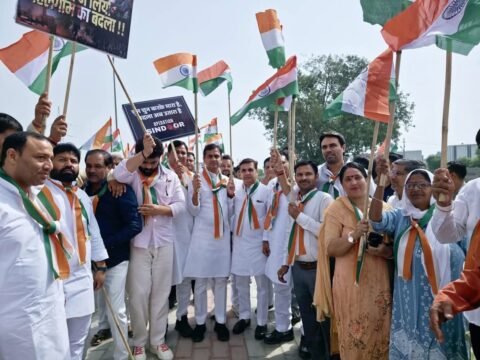 Greater noida :आतंकवाद पर गंभीर चोट कर भारत ने पाकिस्तान को घुटने पर ला दिया