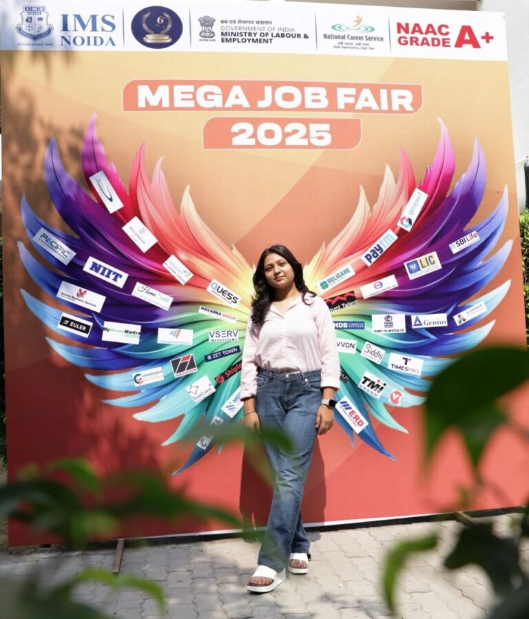 IMS Noida में मेगा जॉब फेयर