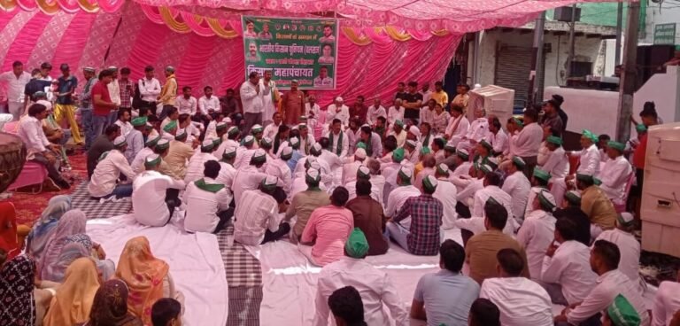 Greater noida दस दिनों में किसानों की समस्या का निस्तारण नही हुआ तो होगा  अनिश्चितकालीन धरना-प्रदर्शन :  बलराज भाटी