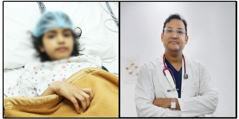 Noida गंभीर फेफड़ों के संक्रमण से जूझ रही बच्ची की फेलिक्स हॉस्पिटल में सफल सर्जरी