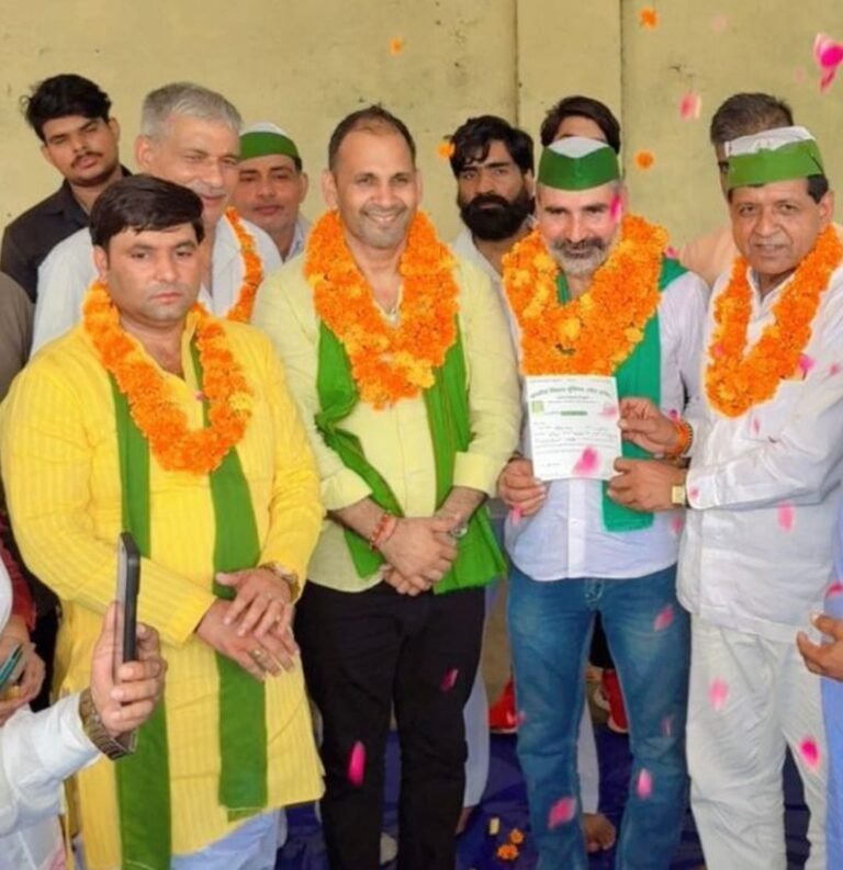 Noida :महेश तंवर बने भारतीय किसान यूनियन लोकशक्ति के महानगर अध्यक्ष