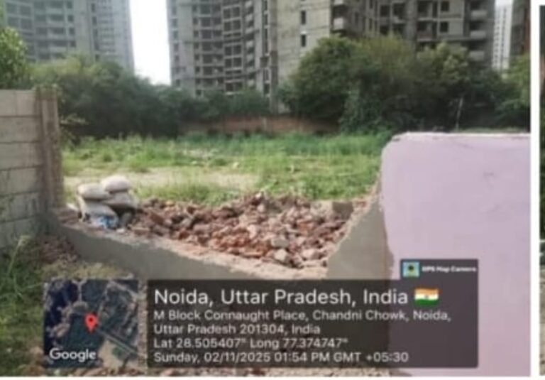 Noida प्राधिकरण की 25 करोड़ की जमीन कब्जा मुक्त,कई लोगों पर एफआईआर
