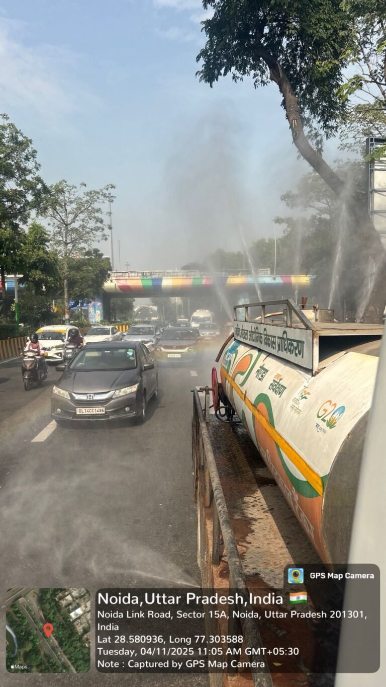 Noida :वायु प्रदूषण नियंत्रण हेतु Noida Authority की कार्रवाई