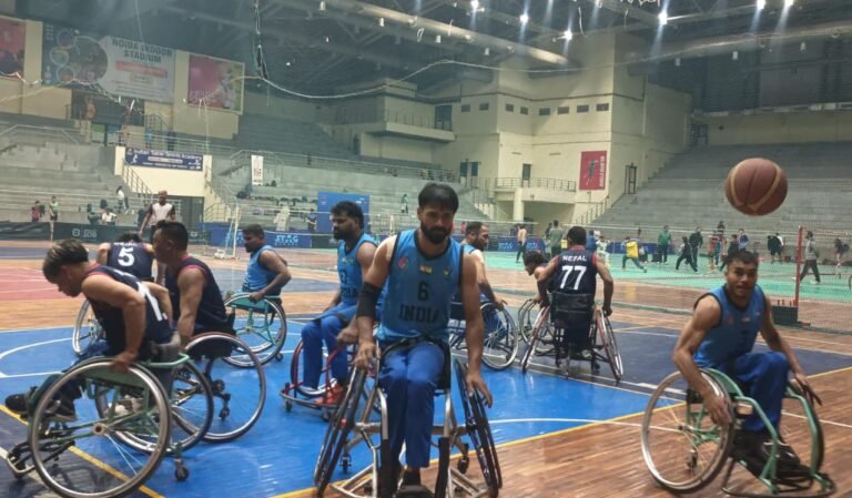 Noida :भारत–नेपाल अंतरराष्ट्रीय व्हीलचेयर बास्केटबॉल चैम्पियनशिप का शुभारंभ