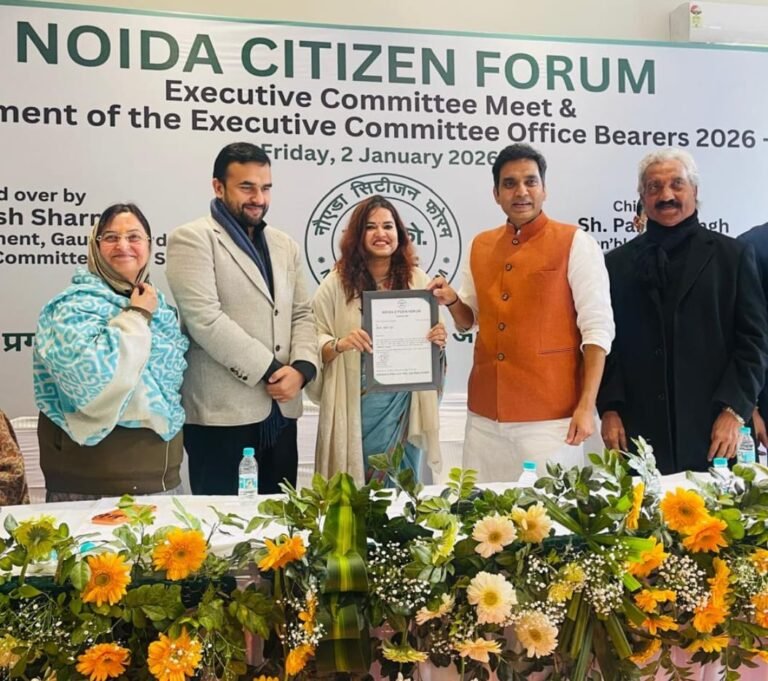 Noida सिटीजन फोरम ने सदैव शहर के प्रमुख मुद्दों को प्रभावी रुप से उठाया : पंकज सिंह