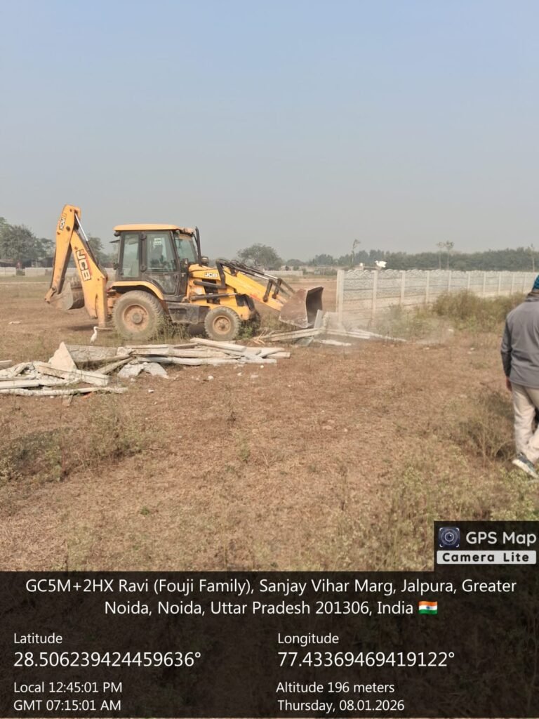 Noida Authorityकी बड़ी कार्रवाई ,500 करोड़ की जमीन करायी कब्जा मुक्त