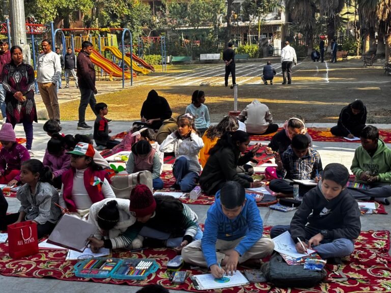 गणतंत्र दिवस से पूर्व खेल प्रतियोगिता आयोजित, बच्चों ने दिखाया जोश